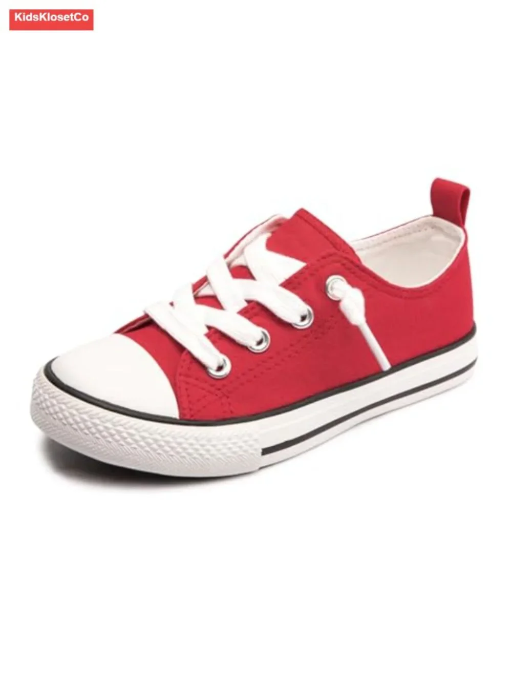 Canvas Slip On Sneakers No Tie Low Top School Shoes